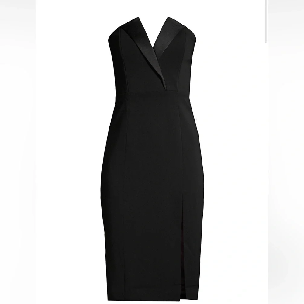 Jay Godfrey Tinsley Tuxedo Dress - Picture 3 of 14